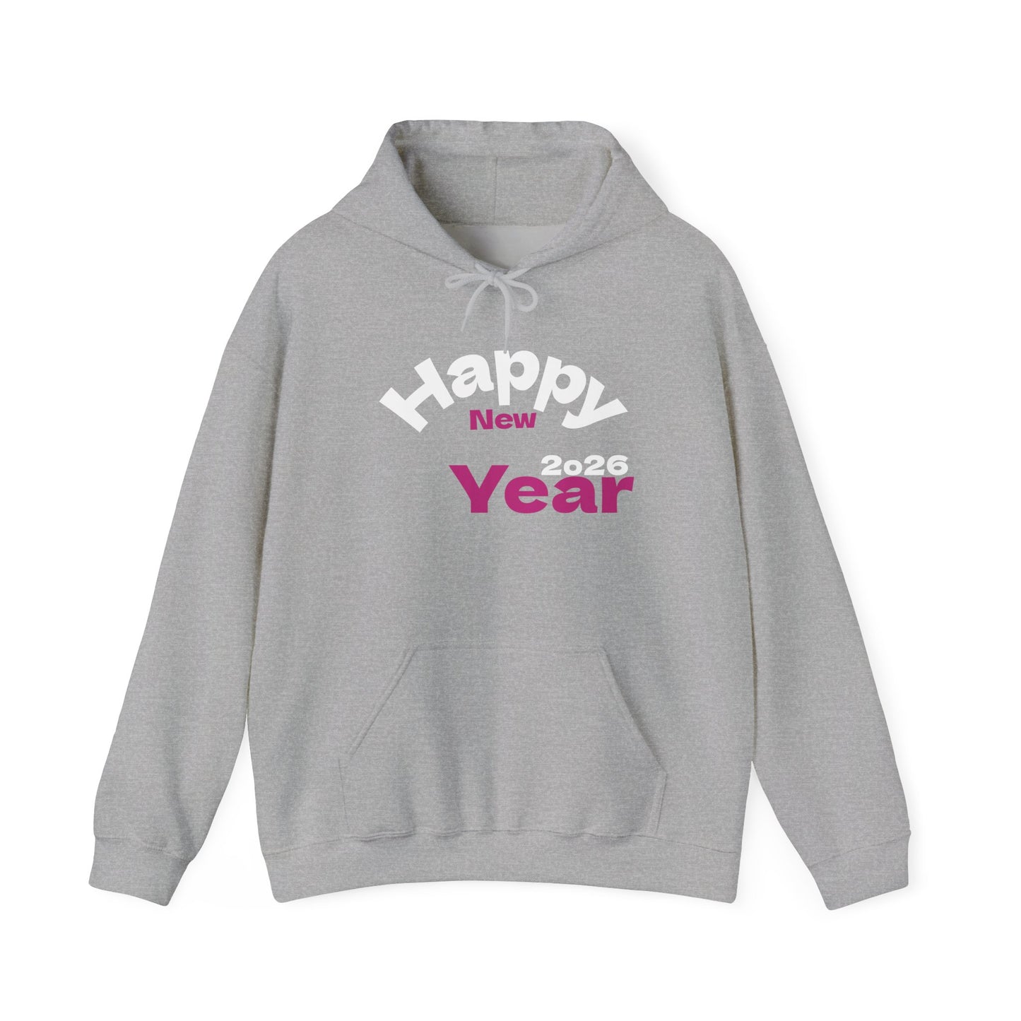Happy New Year 2026 Unisex Heavy Blend Hooded Sweatshirt