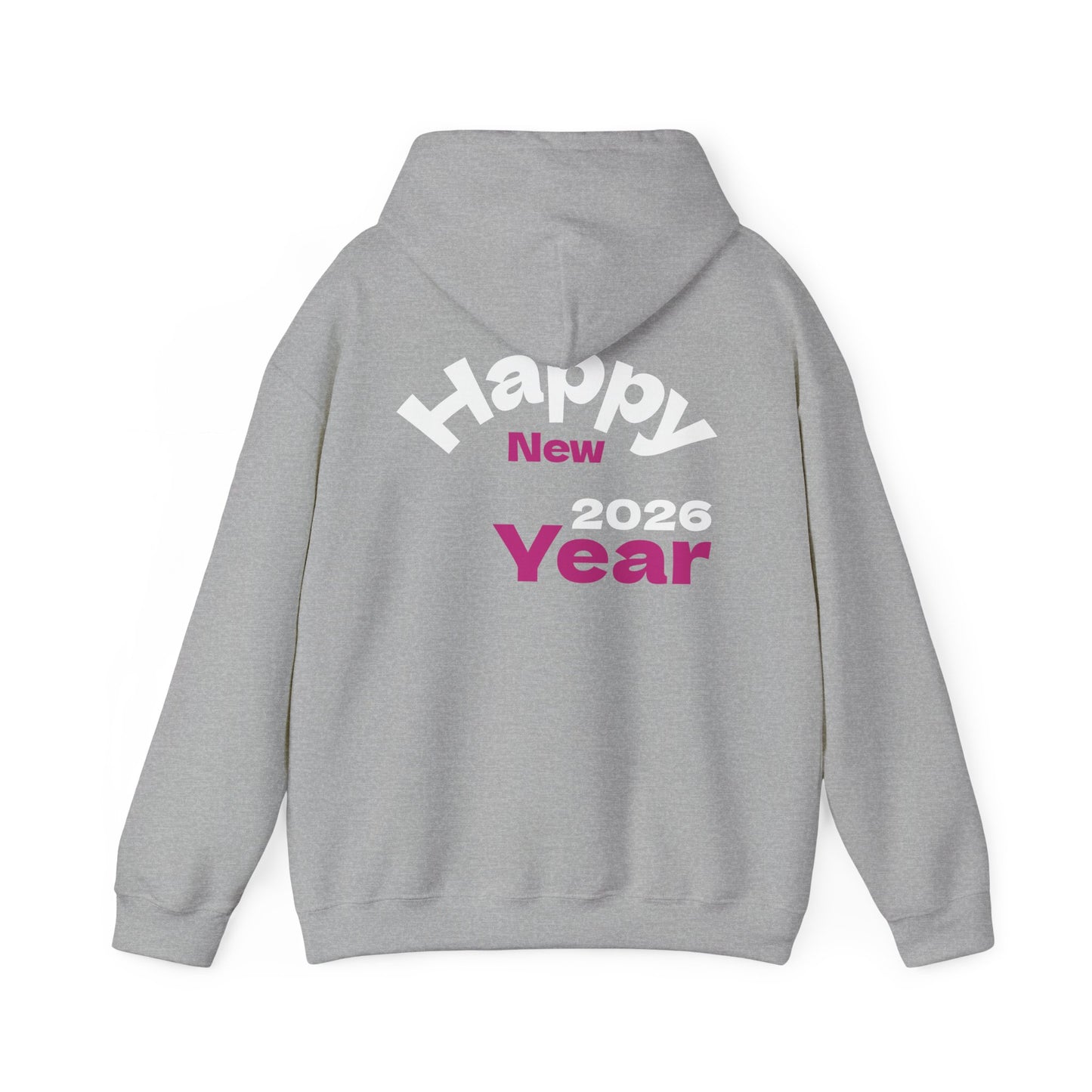 Happy New Year 2026 Unisex Heavy Blend Hooded Sweatshirt
