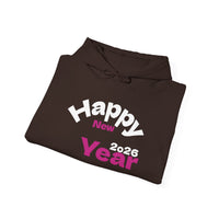 Happy New Year 2026 Unisex Heavy Blend Hooded Sweatshirt