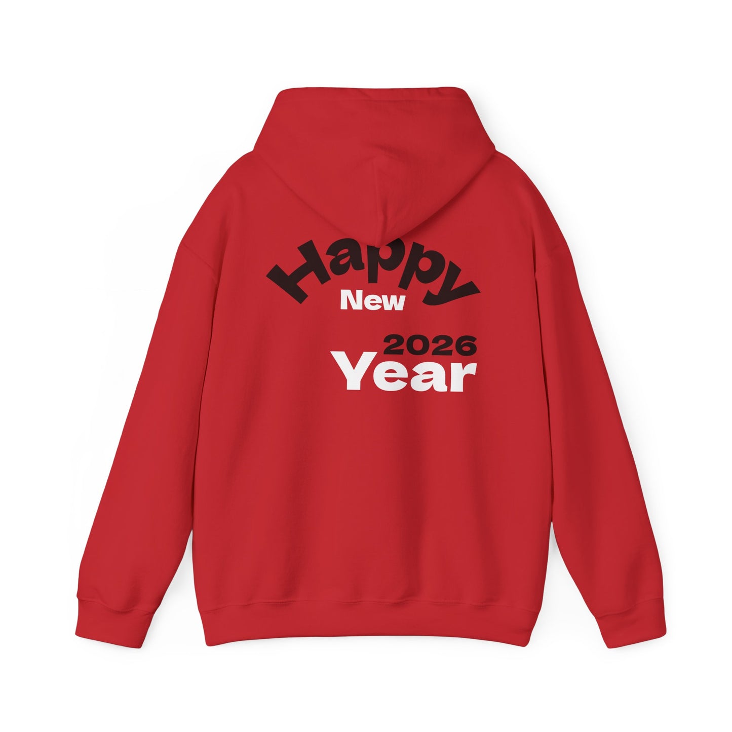 Happy New Year 2026 Unisex Heavy Blend Hooded Sweatshirt