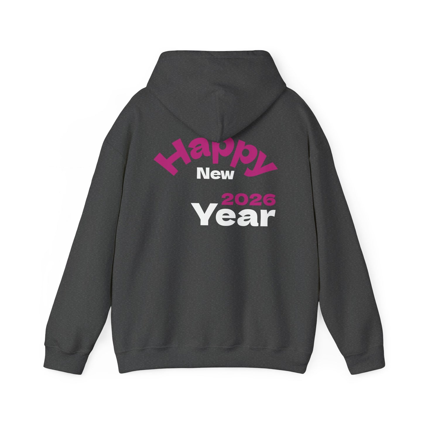 Happy New Year 2026 Unisex Heavy Blend Hooded Sweatshirt