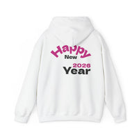 Happy New Year 2026 Unisex Heavy Blend Hooded Sweatshirt