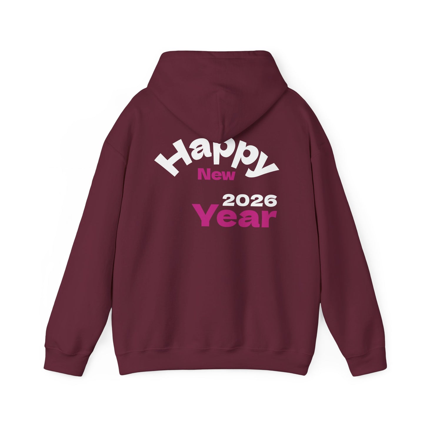 Happy New Year 2026 Unisex Heavy Blend Hooded Sweatshirt