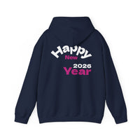 Happy New Year 2026 Unisex Heavy Blend Hooded Sweatshirt