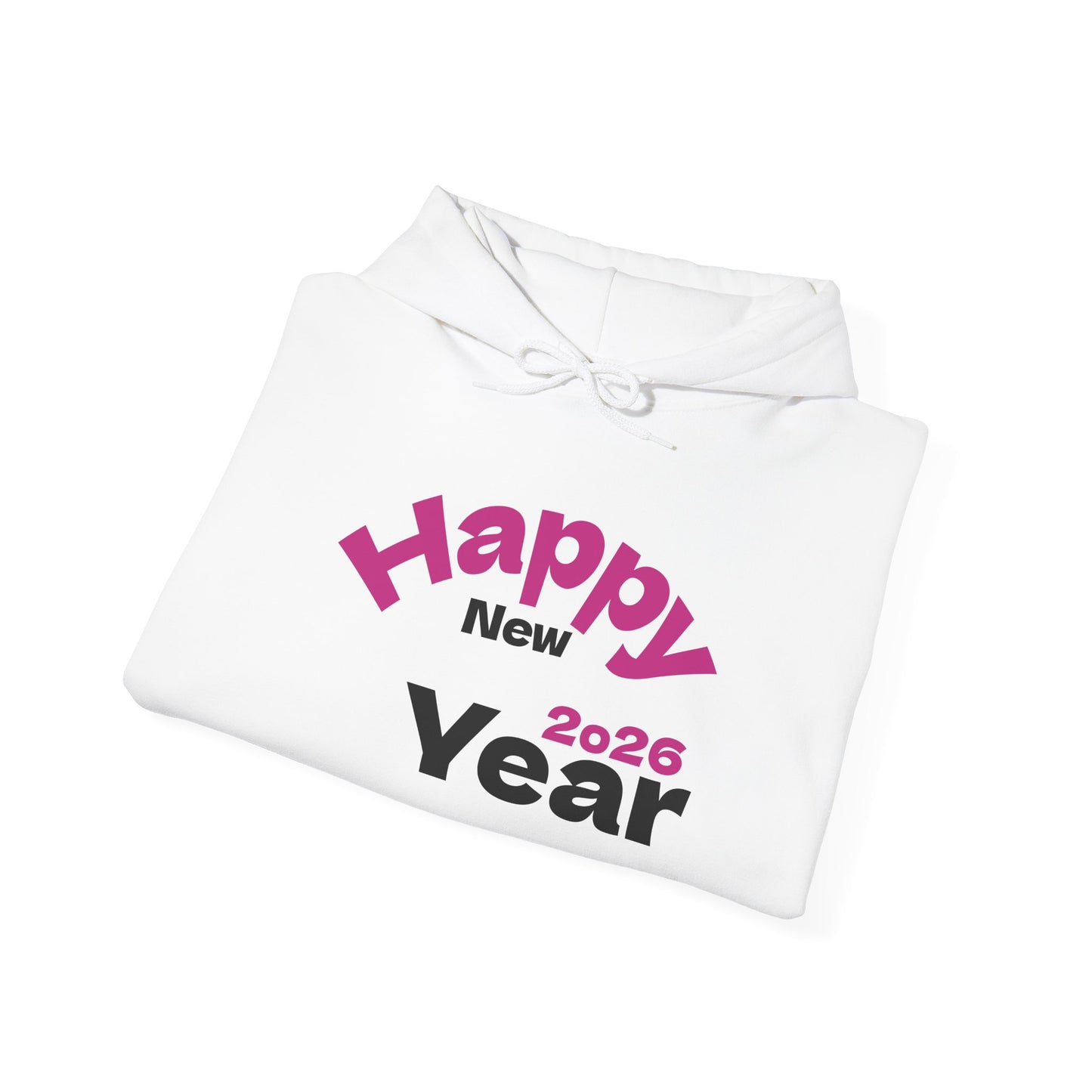 Happy New Year 2026 Unisex Heavy Blend Hooded Sweatshirt