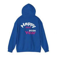 Happy New Year 2026 Unisex Heavy Blend Hooded Sweatshirt
