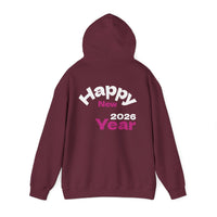 Happy New Year 2026 Unisex Heavy Blend Hooded Sweatshirt