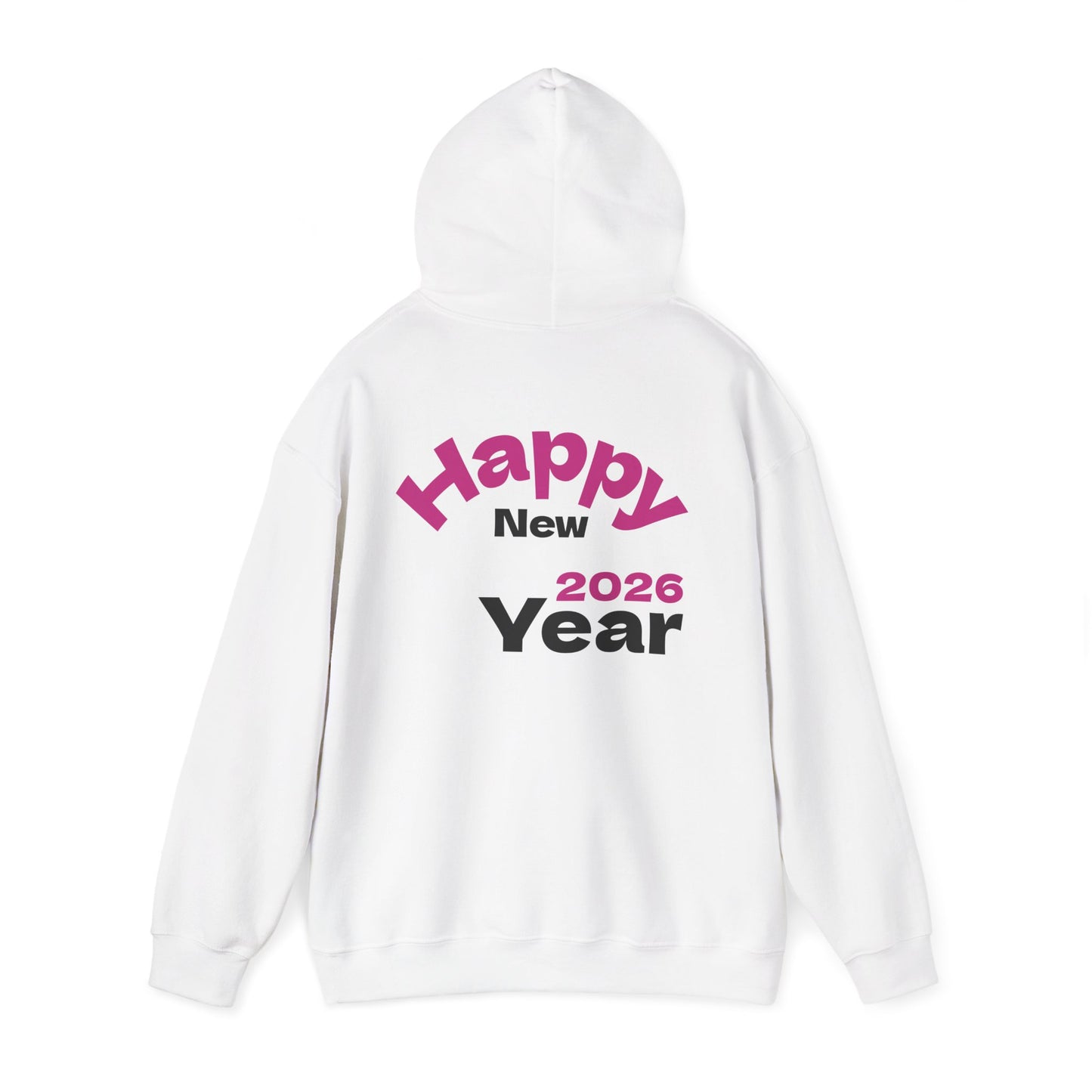 Happy New Year 2026 Unisex Heavy Blend Hooded Sweatshirt