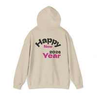 Happy New Year 2026 Unisex Heavy Blend Hooded Sweatshirt