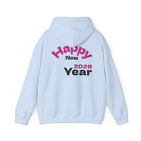 Happy New Year 2026 Unisex Heavy Blend Hooded Sweatshirt