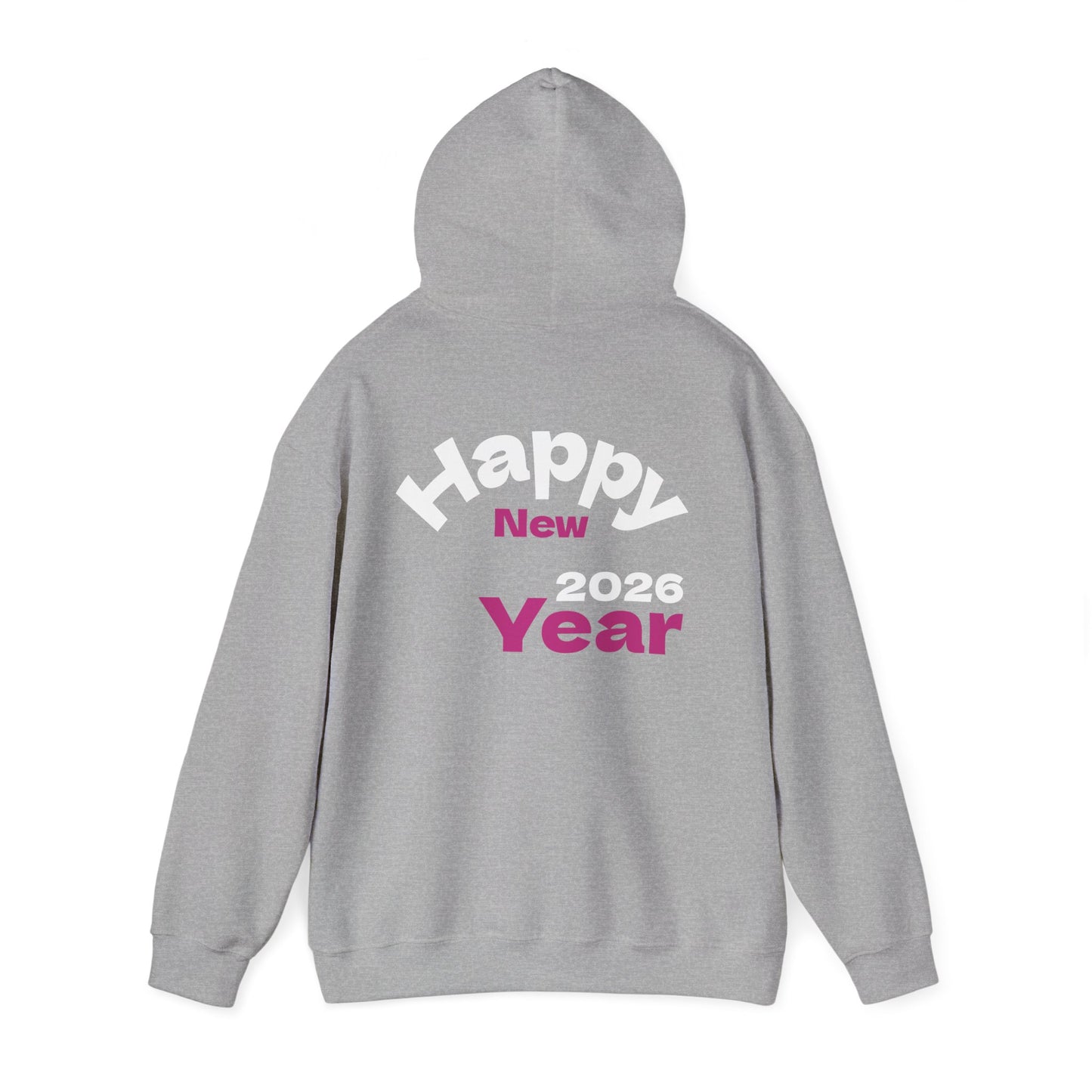 Happy New Year 2026 Unisex Heavy Blend Hooded Sweatshirt